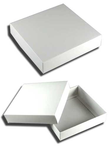 白無地汎用紙箱 H-66 （正方形） 10枚