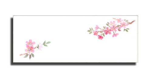 おてもとまっと彩月 OT-S03 桜（2月〜4月） 100枚